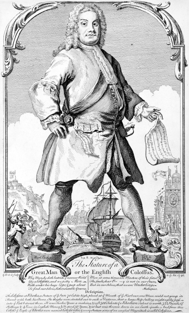 Egy nagy ember termete vagy az angol kolosszus alkotó: George (c.1706–71) Bickham