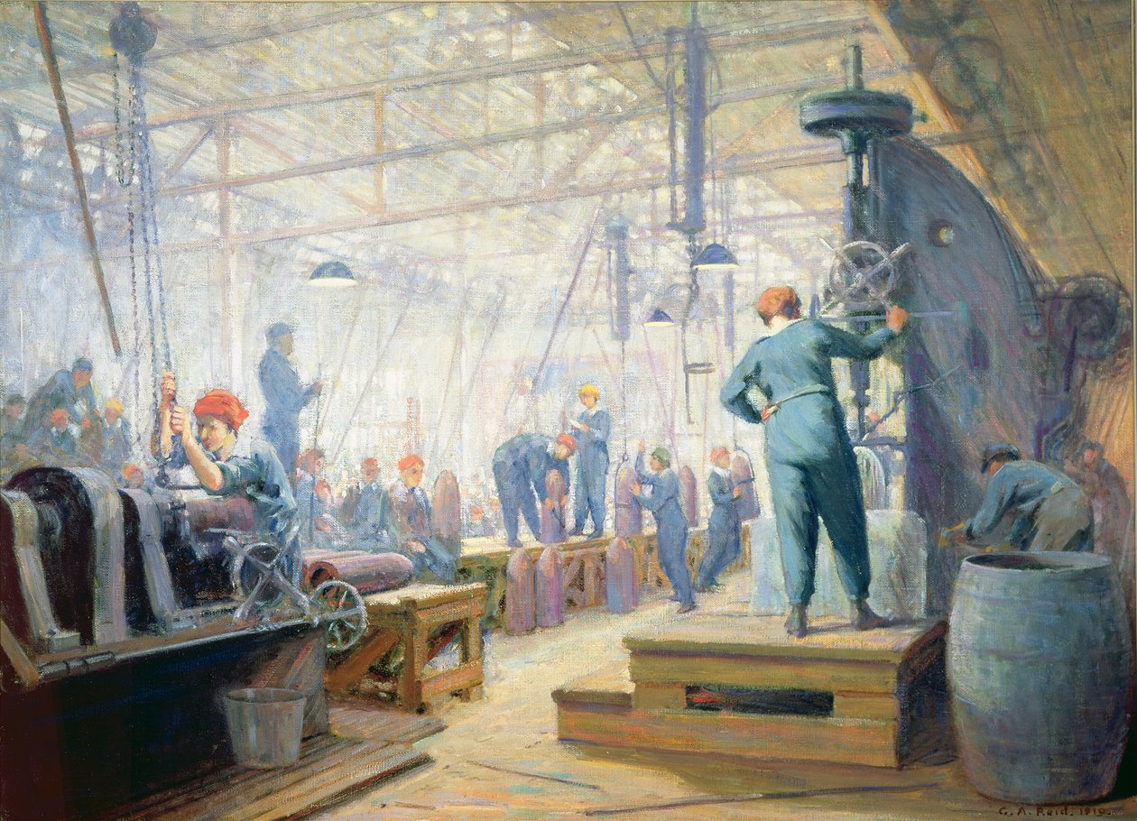 Női operátorok alkotó: George Agnew Reid