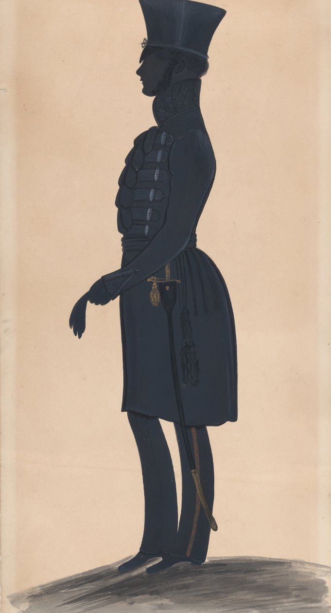 H. J. Daniell ezredes, teljes hosszában balra, 1827-44. alkotó: George Angelo Crowhurst