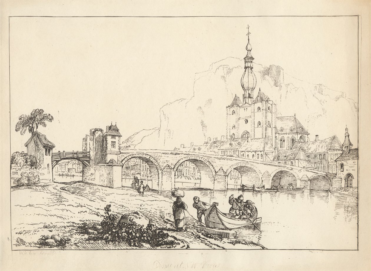 Dinant, No. 1: Southwest View alkotó: George Arnald