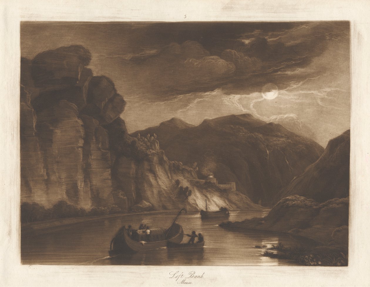 Bal part, Meuse alkotó: George Arnald