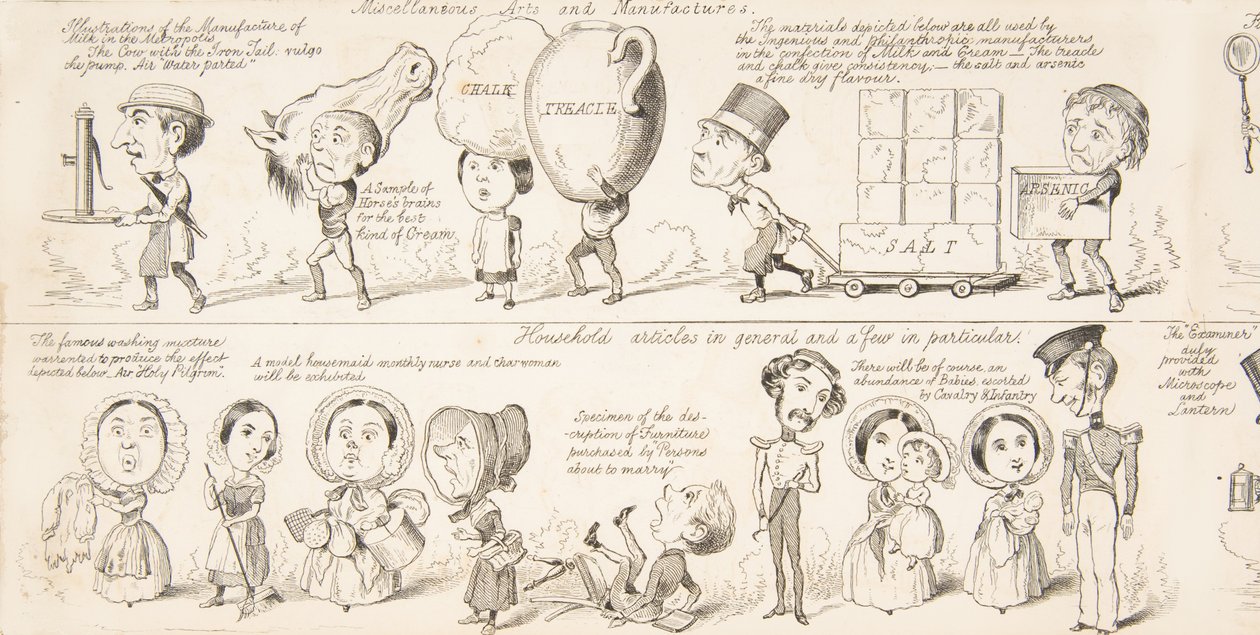 A Wot is to Be Nagy Kiállítás, Minden nemzet iparának valószínű eredményei 1850-ben. alkotó: George Augustus Sala