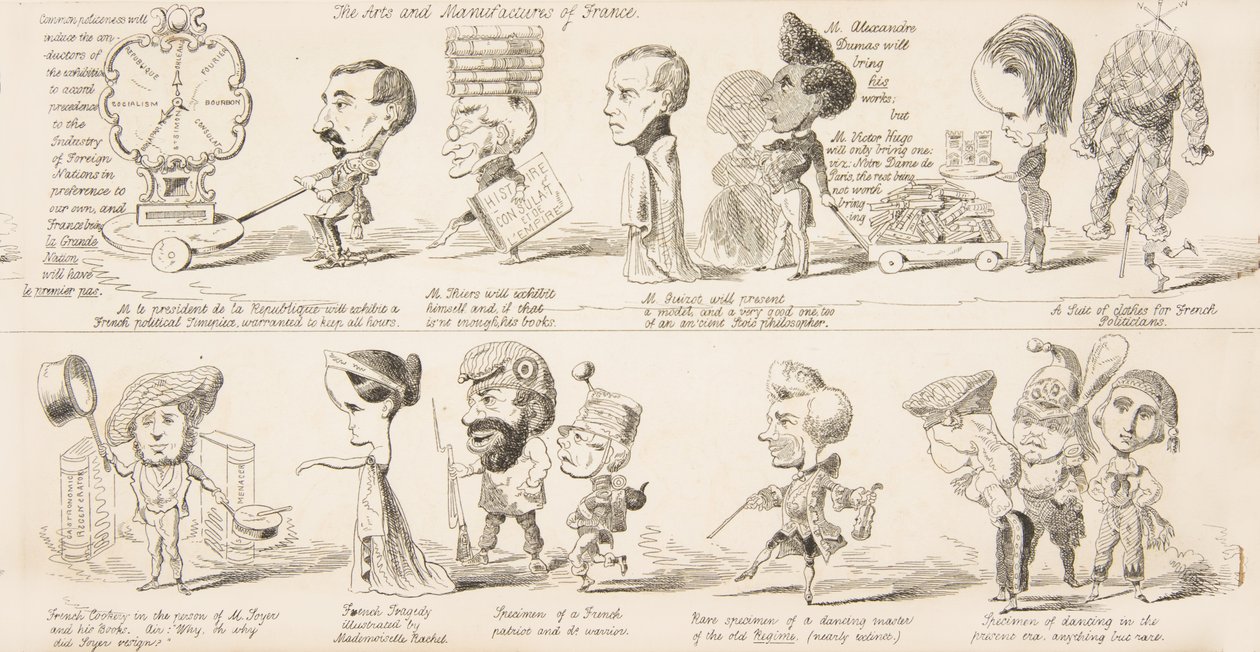 A Wot is to Be Nagy Kiállítás, Minden nemzet iparának valószínű eredményei 1850-ben. alkotó: George Augustus Sala