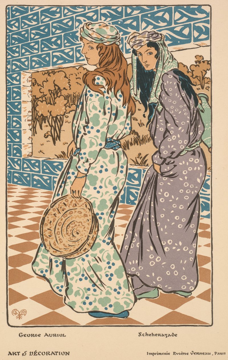 Scheherazade alkotó: George Auriol