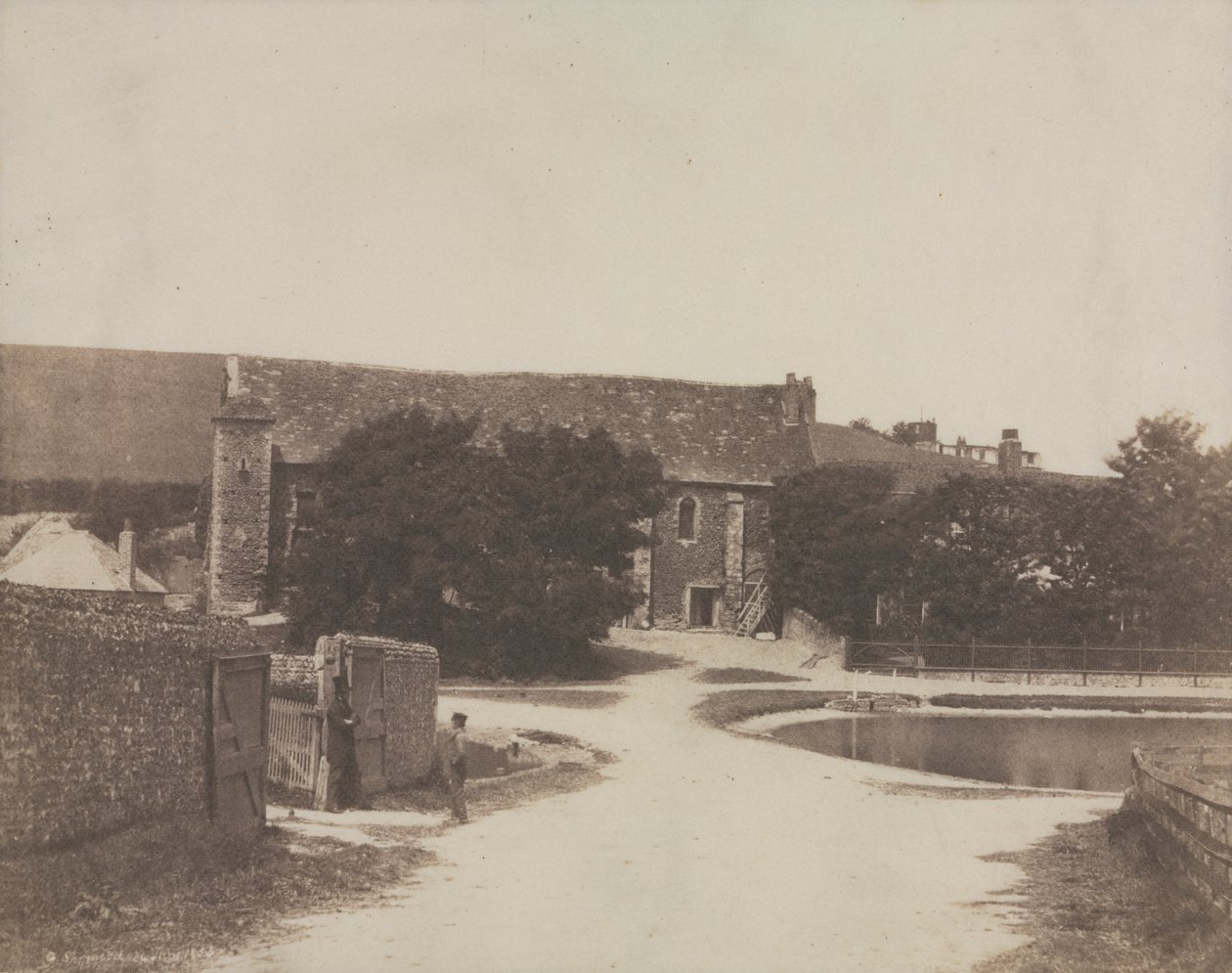 Egy kollégium, Lyminge alkotó: George B. Shepherd