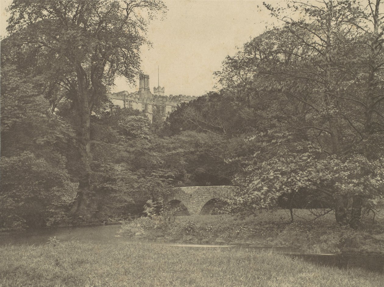 Lady Dorothy hídja, Haddon Hall, 1888., 1888. alkotó: George Bankart