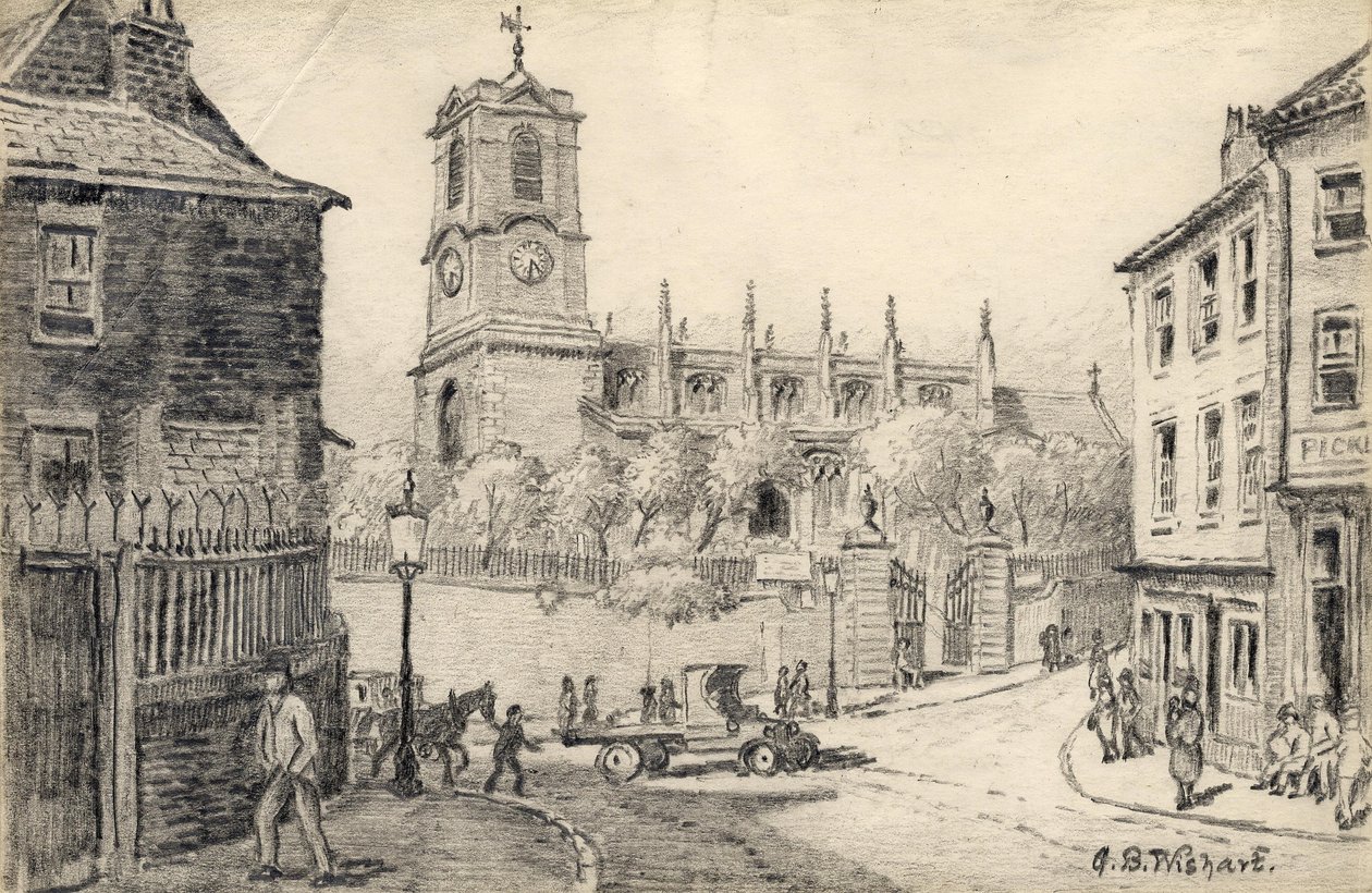 St. Marys Church, Gateshead, 1926 alkotó: George Barclay Wishart