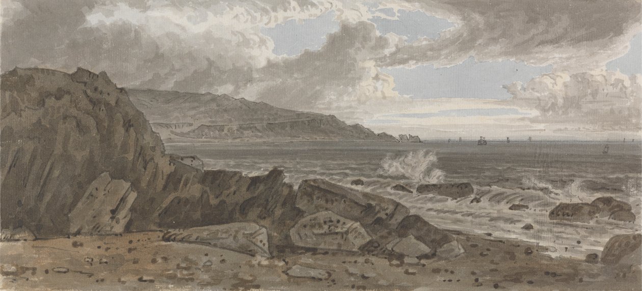 A tűk az Alum Bay-ből alkotó: George Barret Jr.