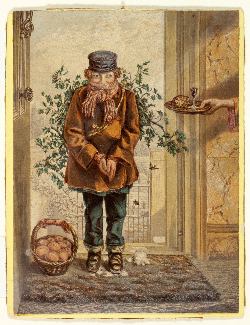 Karácsonyi időszak alkotó: George Baxter