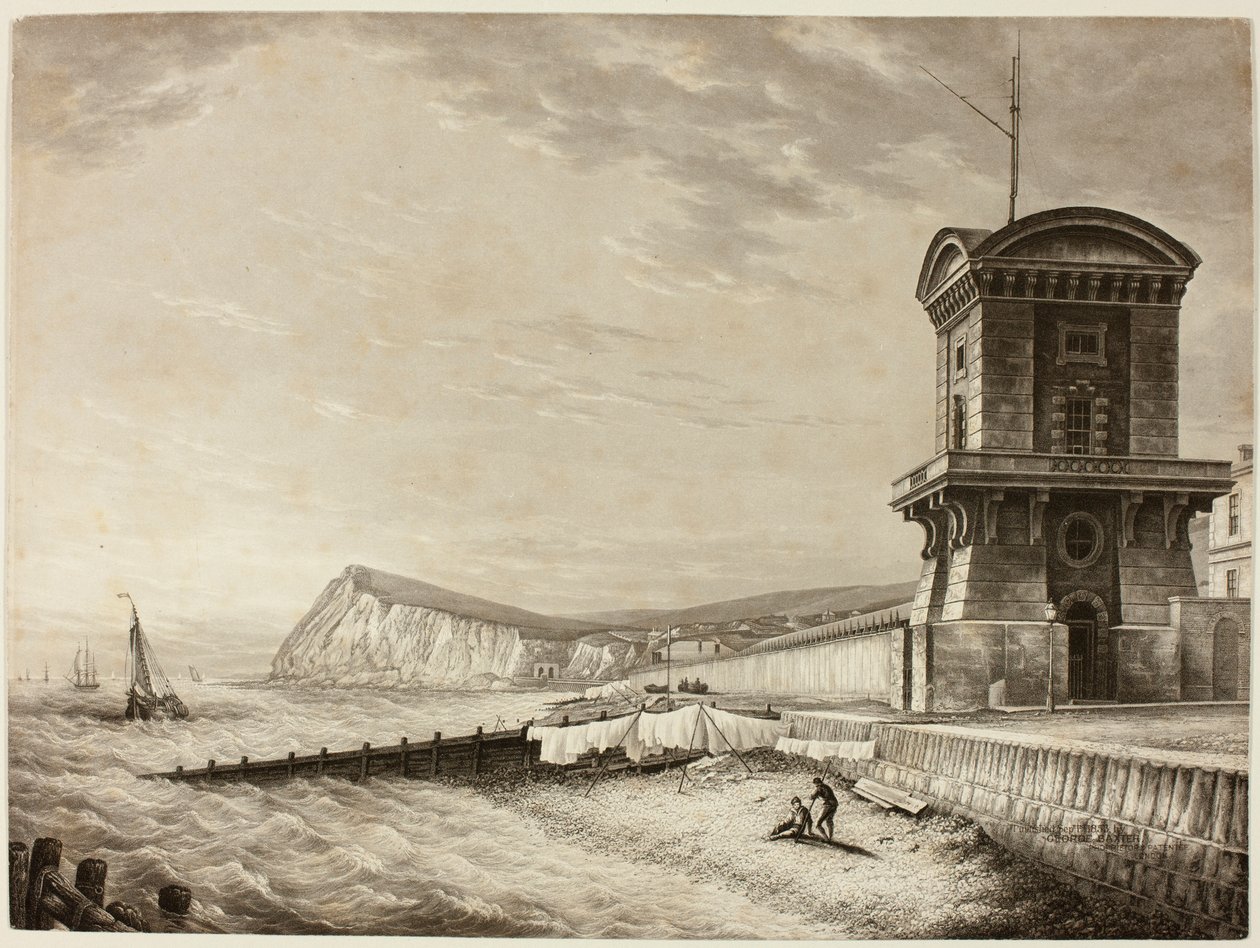 Dover partvidéke alkotó: George Baxter