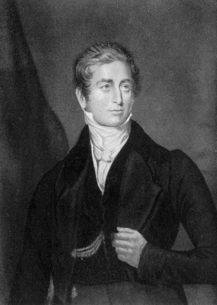 Sir Robert Peel, 2. báró, brit miniszterelnök, 1853 1910. alkotó: George Baxter