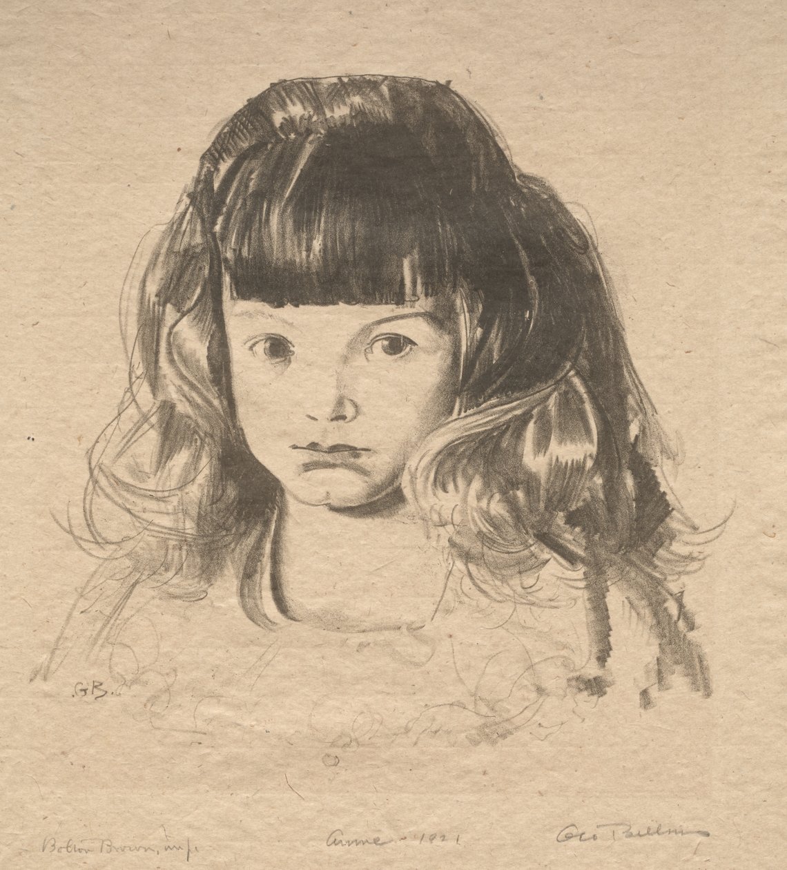 Anne, 1921 alkotó: George Bellows