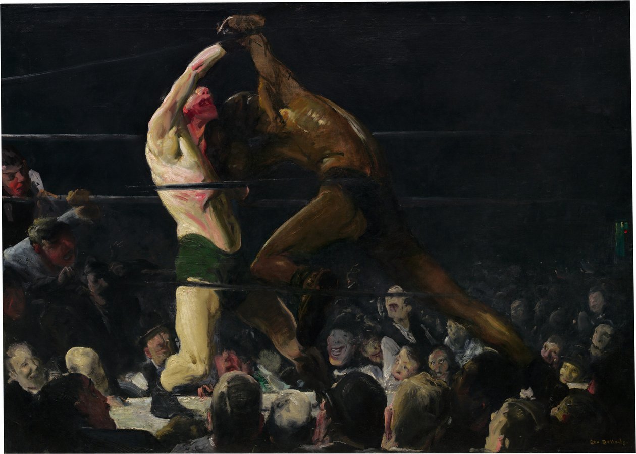 Mindketten ennek a klubnak a tagjai alkotó: George Bellows
