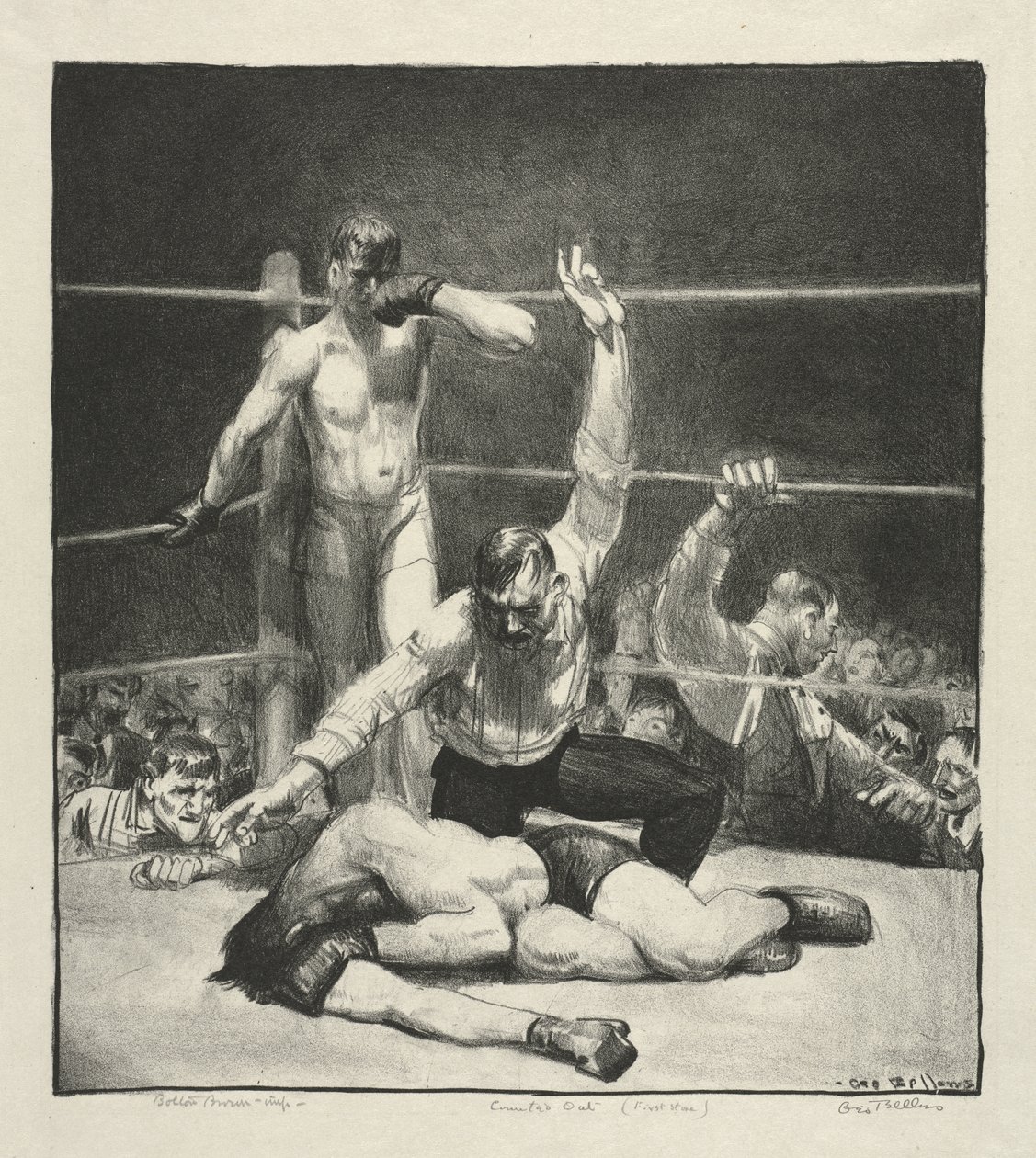 Kiszámítva, Első kő alkotó: George Bellows