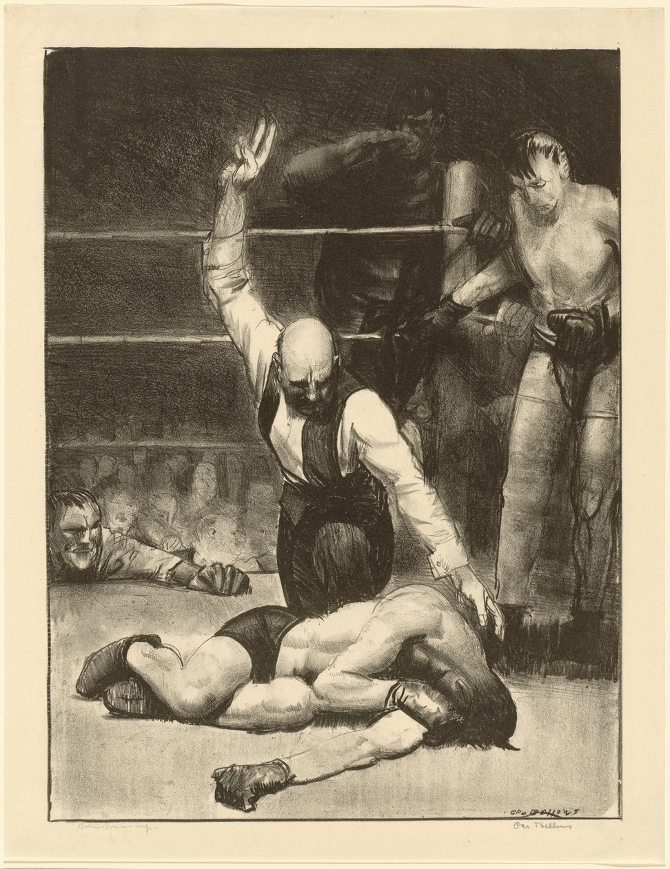 Kiszámolva, második kő alkotó: George Bellows