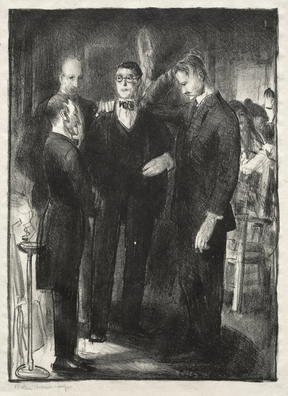 Négy barát, második állapot alkotó: George Bellows