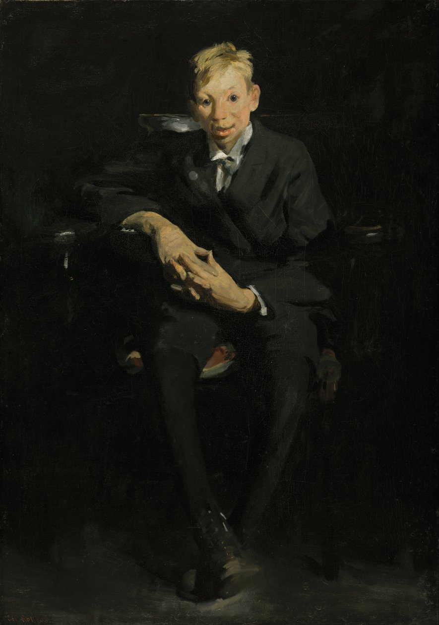 Frankie, az orgonista fiú alkotó: George Bellows