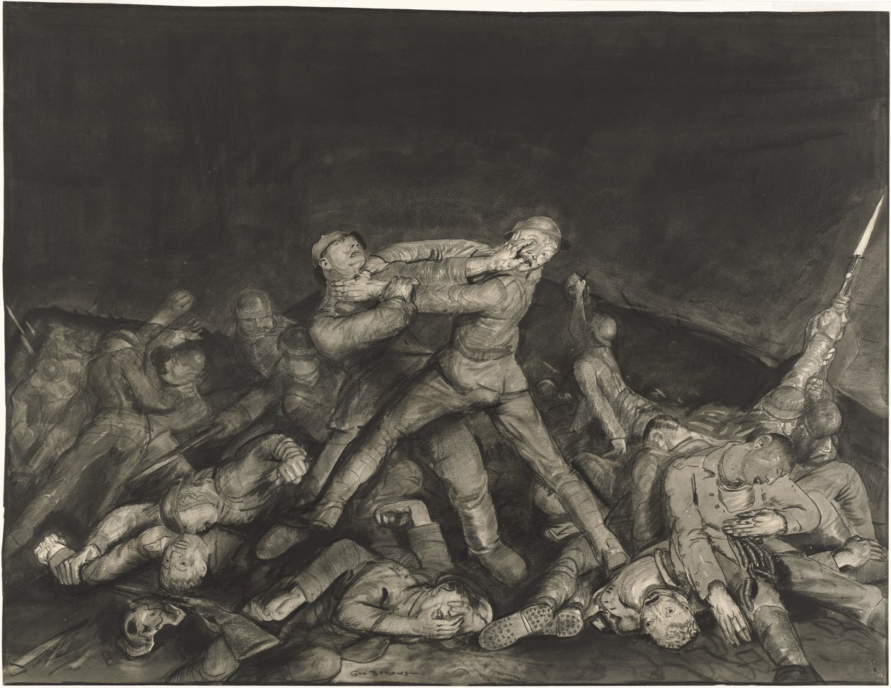 Pelly őrmester szelleme alkotó: George Bellows