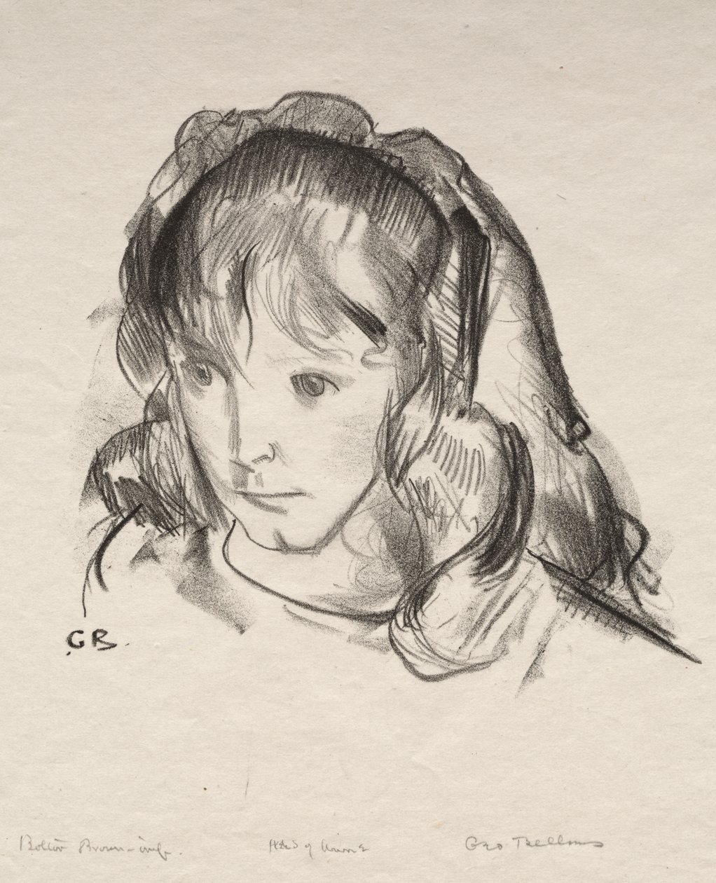 Anne vezetője alkotó: George Bellows