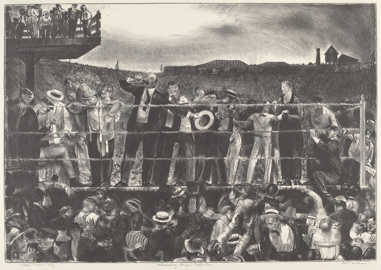 Bemutatkozik Georges Carpentier alkotó: George Bellows