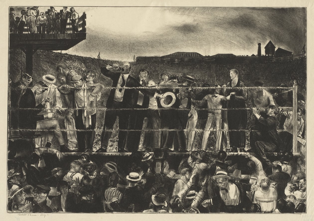 Bemutatjuk Georges Carpentier-t alkotó: George Bellows