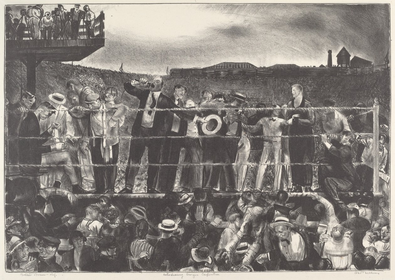 Bemutatjuk Georges Carpentier-t alkotó: George Bellows
