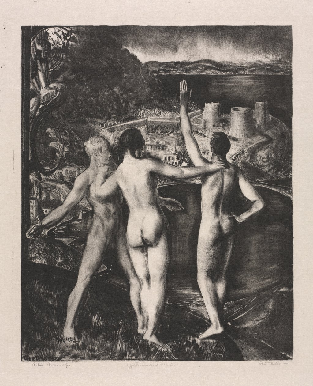 Lychnis és fiai alkotó: George Bellows