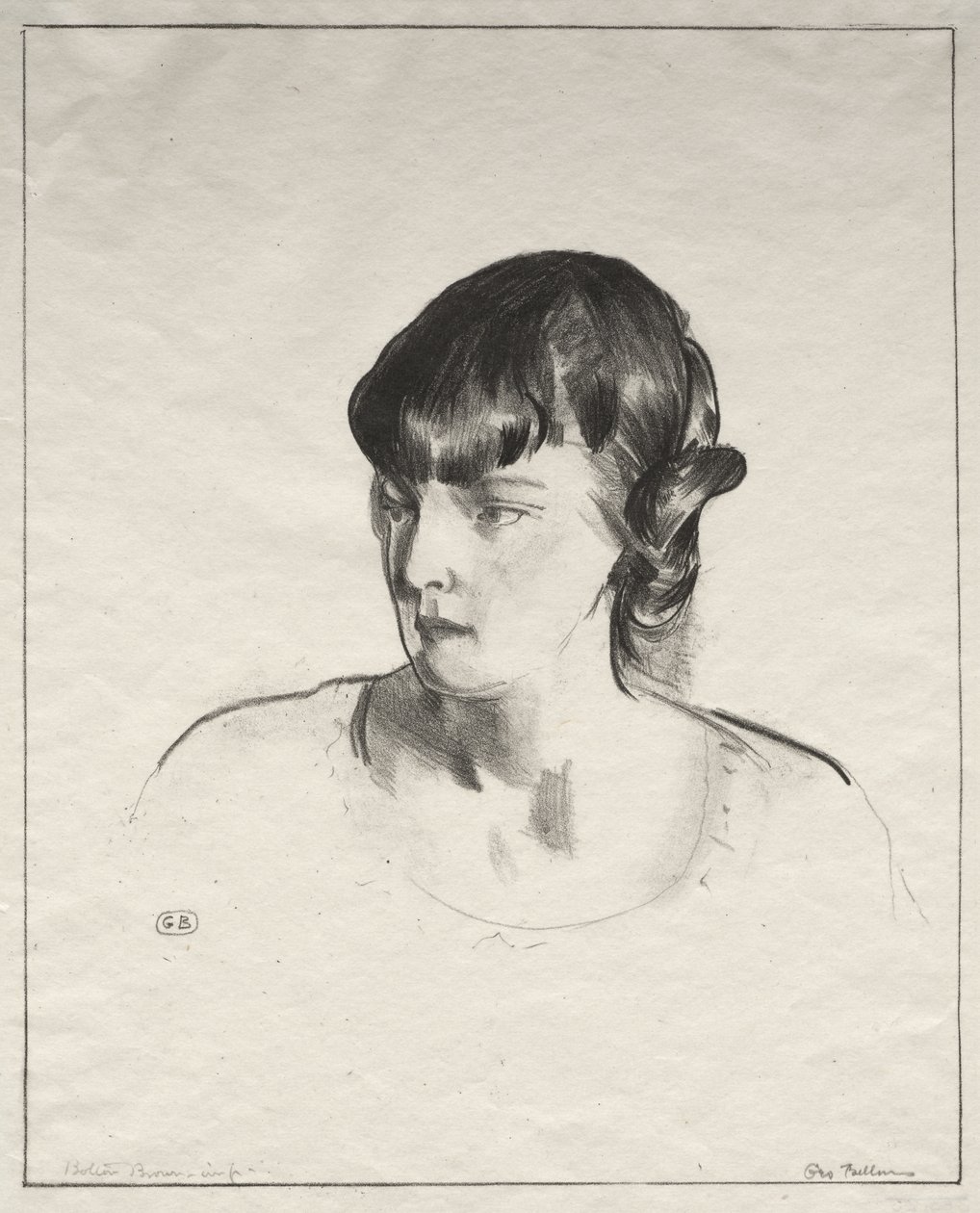 Tate kisasszony alkotó: George Bellows