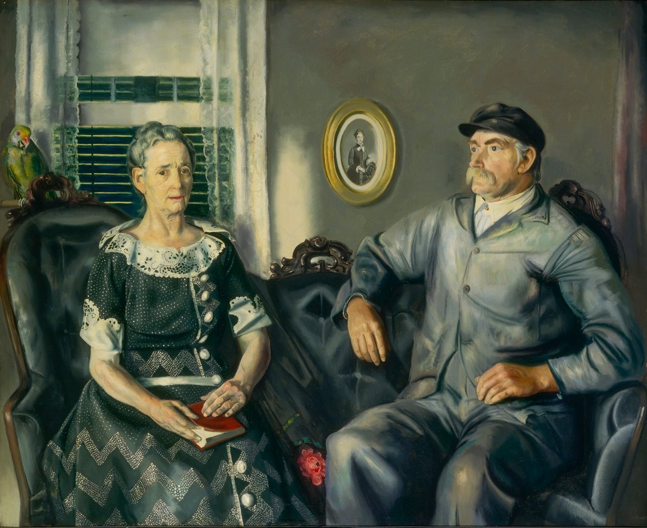 Phillip Wase úr és felesége alkotó: George Bellows