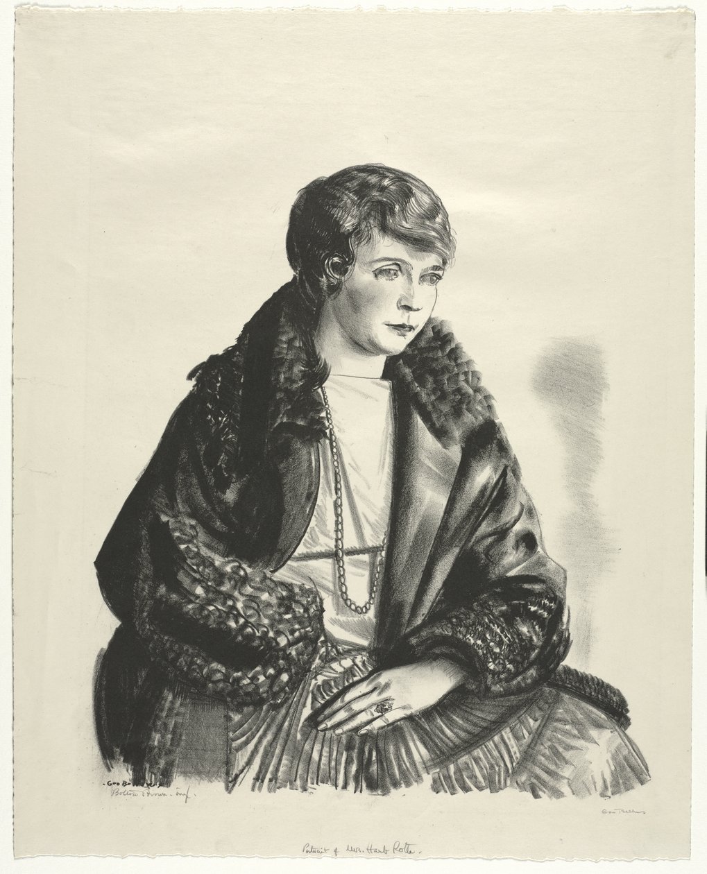 Herb Roth asszony alkotó: George Bellows
