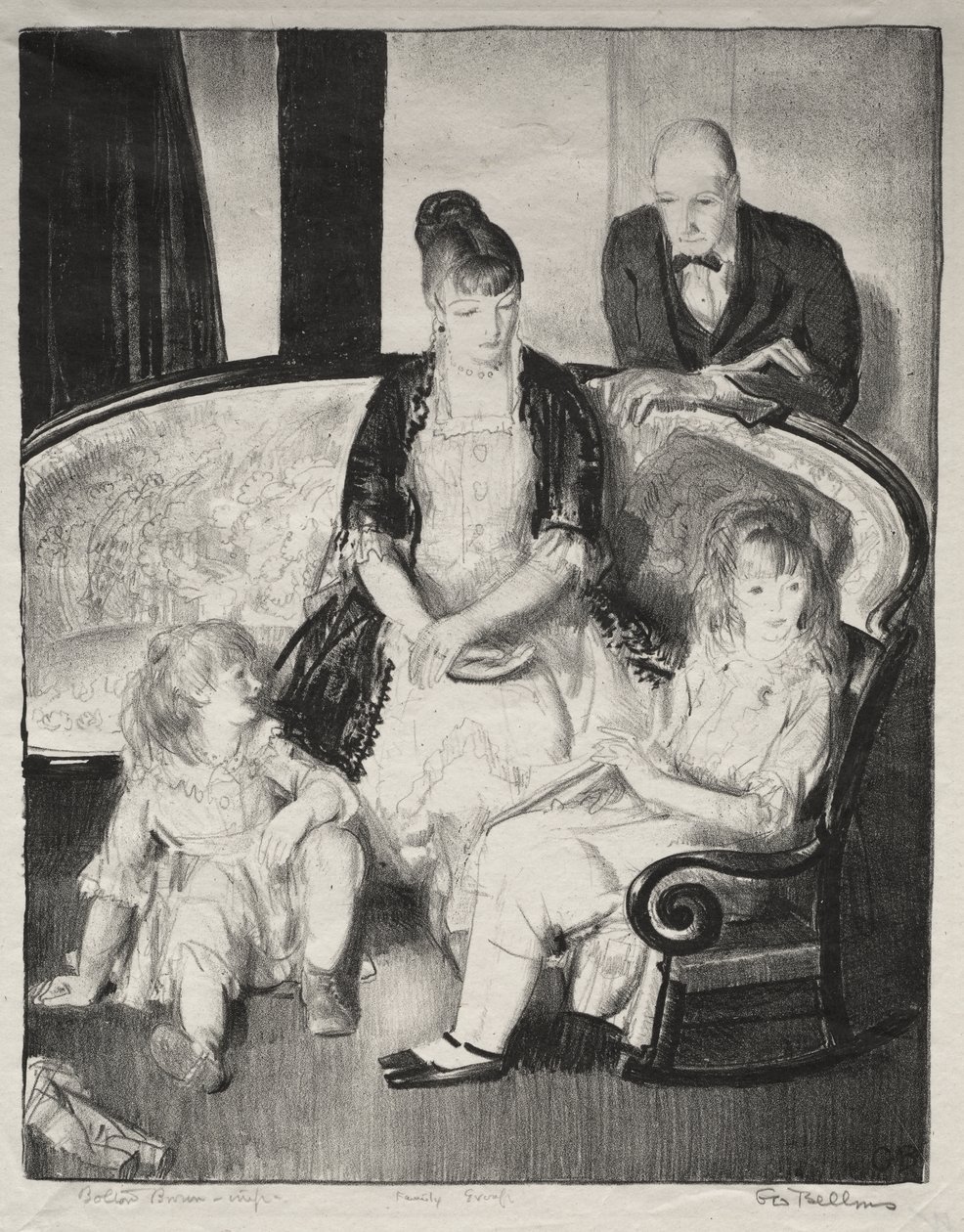 A családom, a második kő alkotó: George Bellows