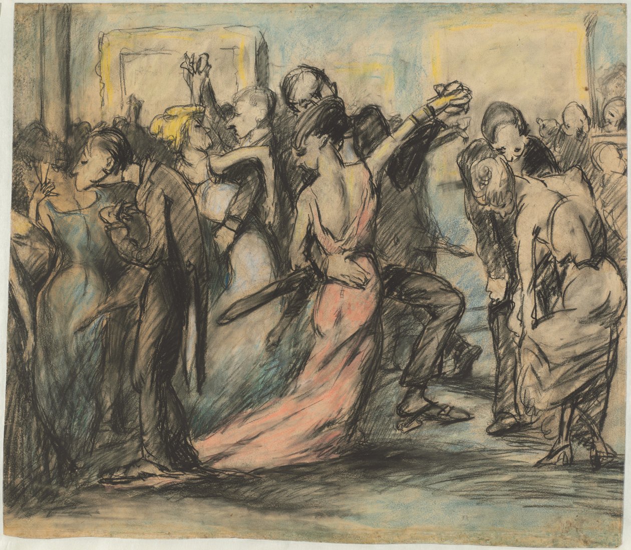 Society Ball [második versszak] alkotó: George Bellows