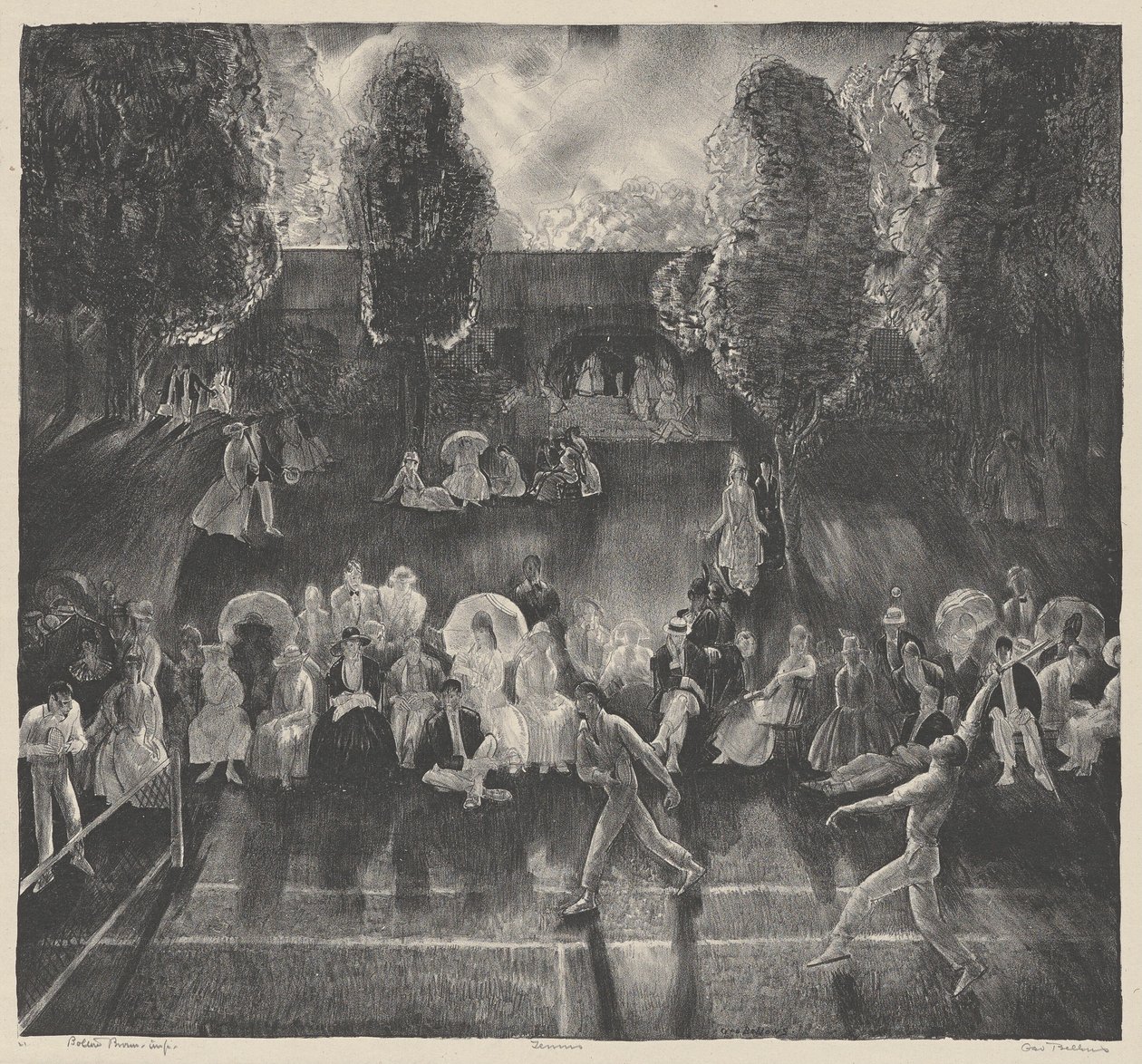 Tenisz alkotó: George Bellows