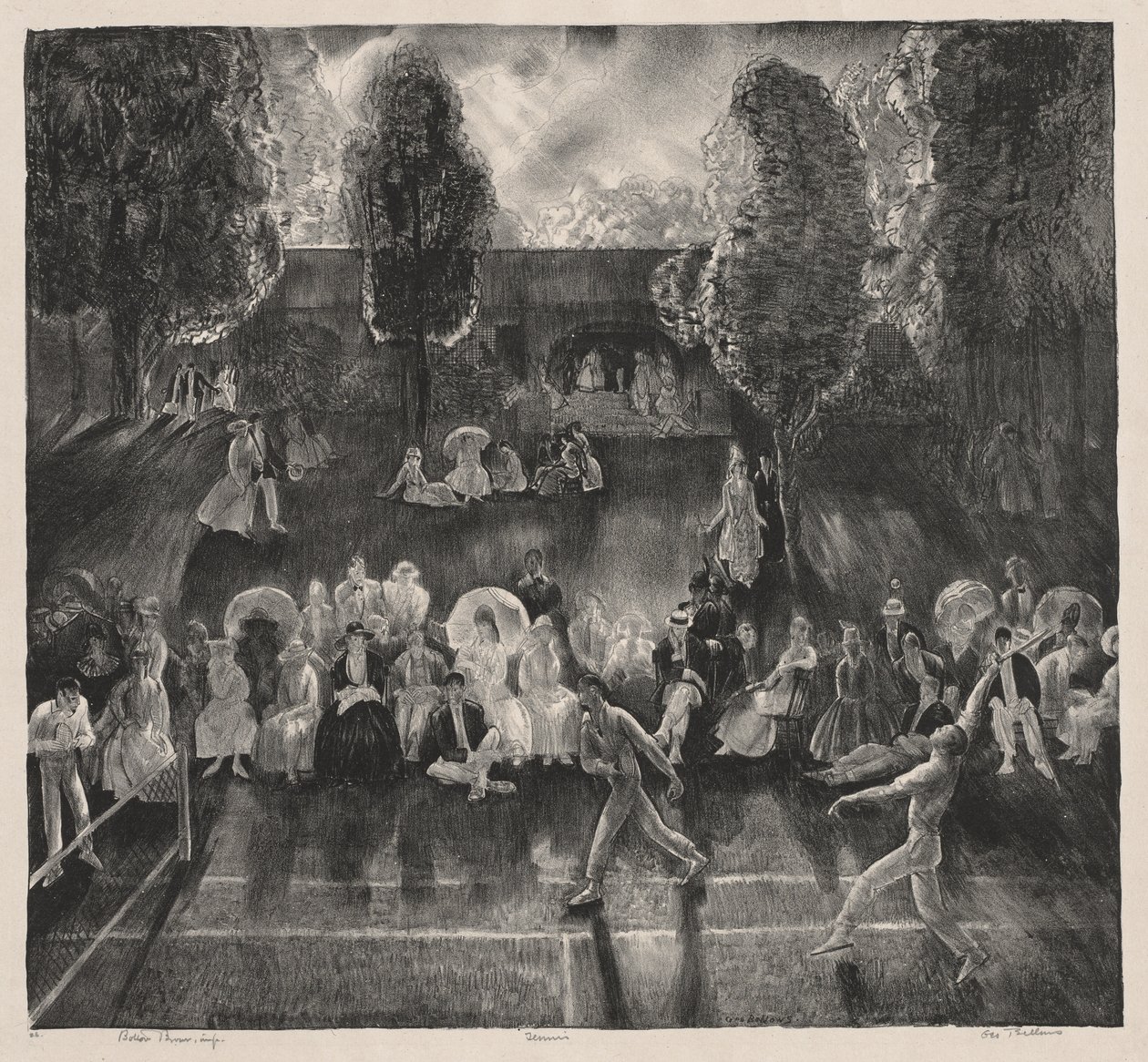 Tenisz alkotó: George Bellows