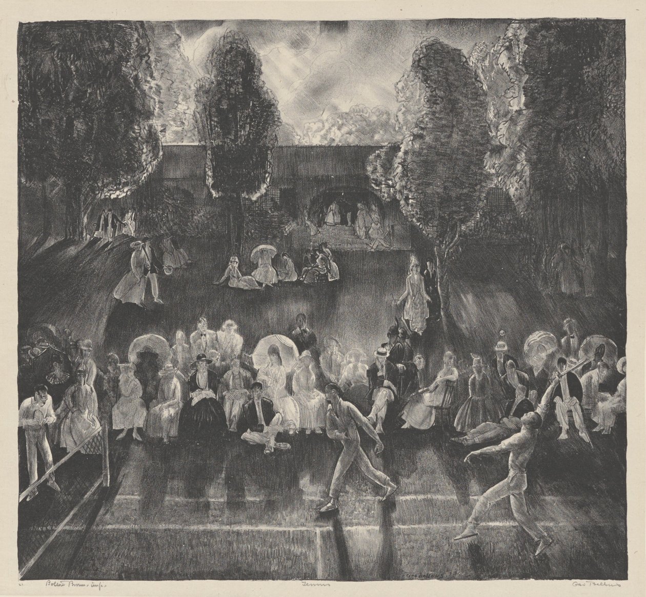 Tenisz alkotó: George Bellows