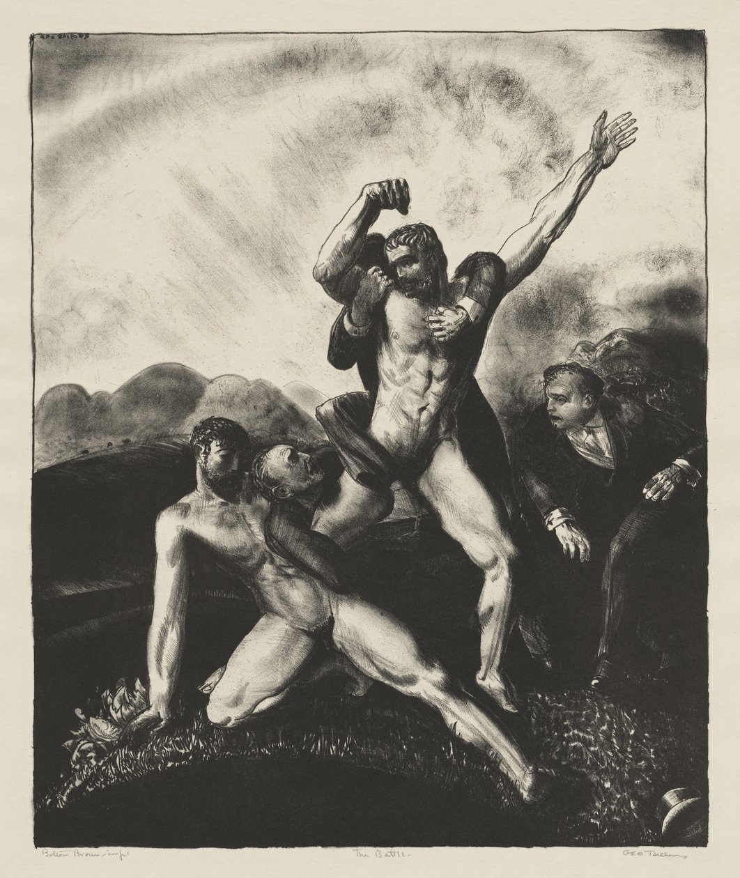 A csata alkotó: George Bellows