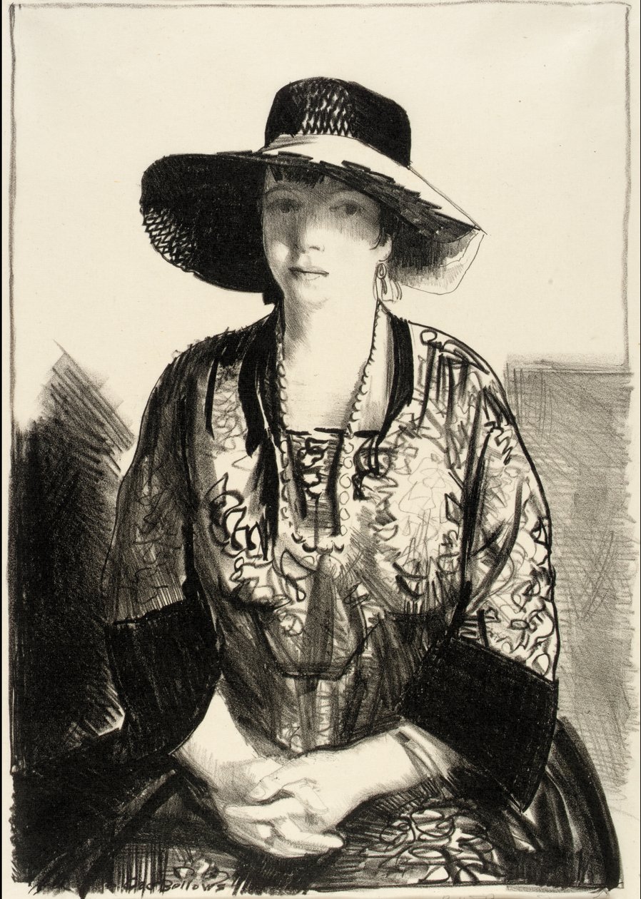A Fekete Kalap alkotó: George Bellows