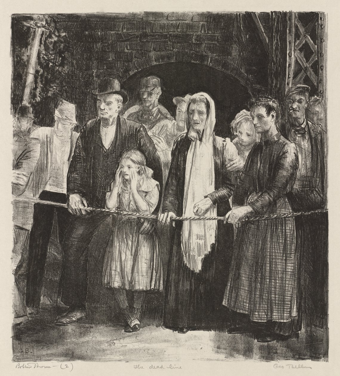 A határidő alkotó: George Bellows