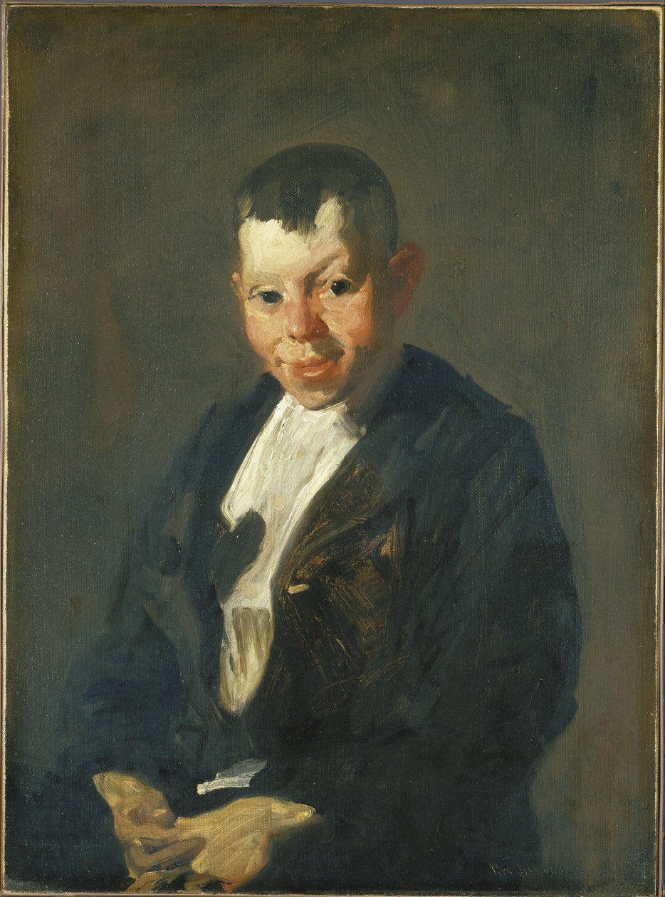 A hírlapíró alkotó: George Bellows