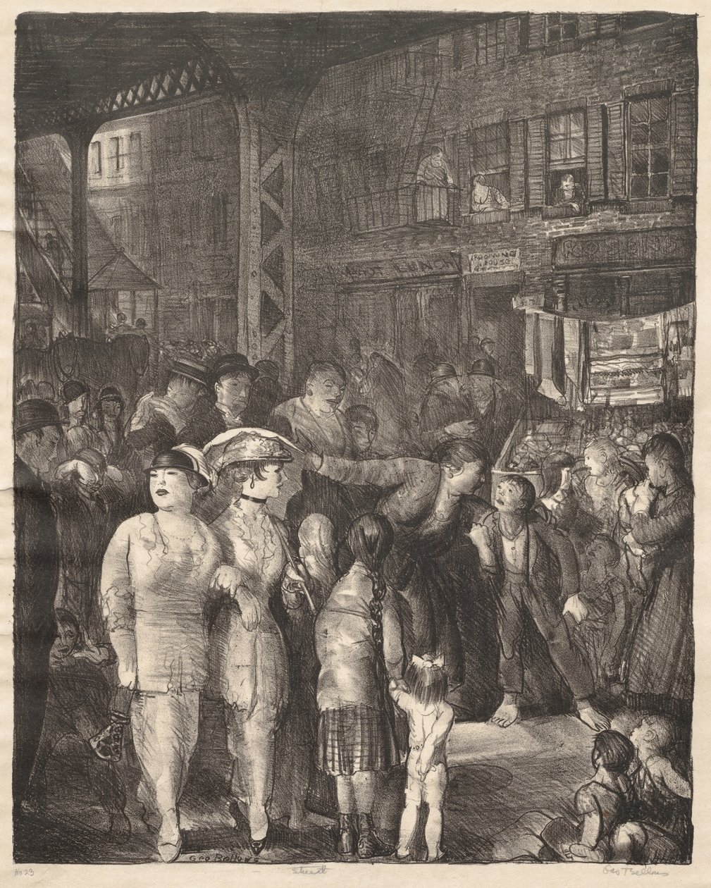 Az utca alkotó: George Bellows