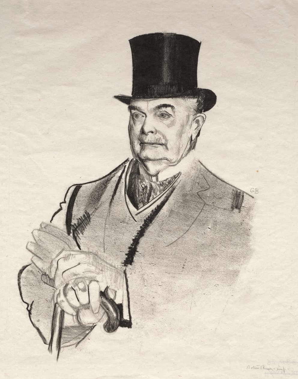 W. E. Story, Esq., első állapot alkotó: George Bellows