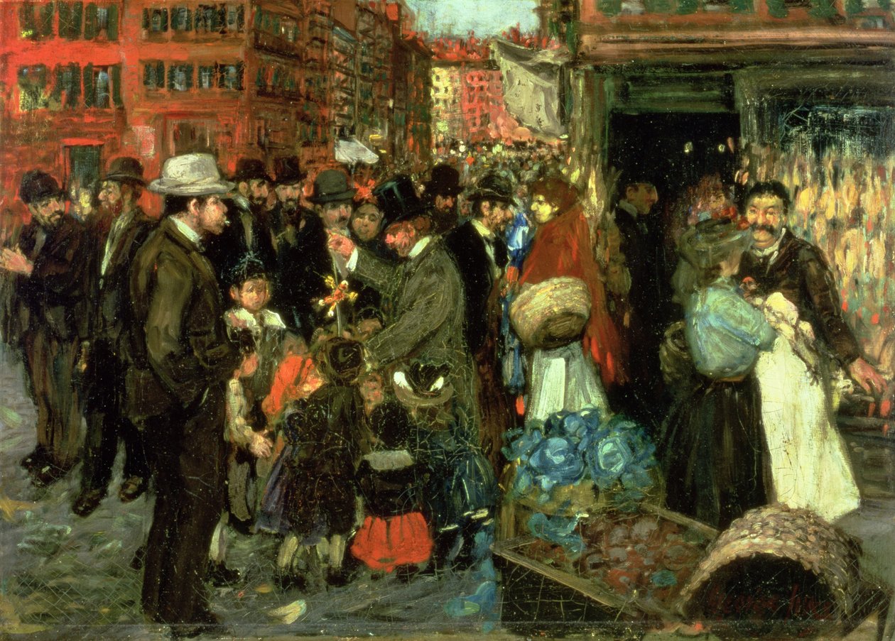 Hester Street alkotó: George Benjamin Luks
