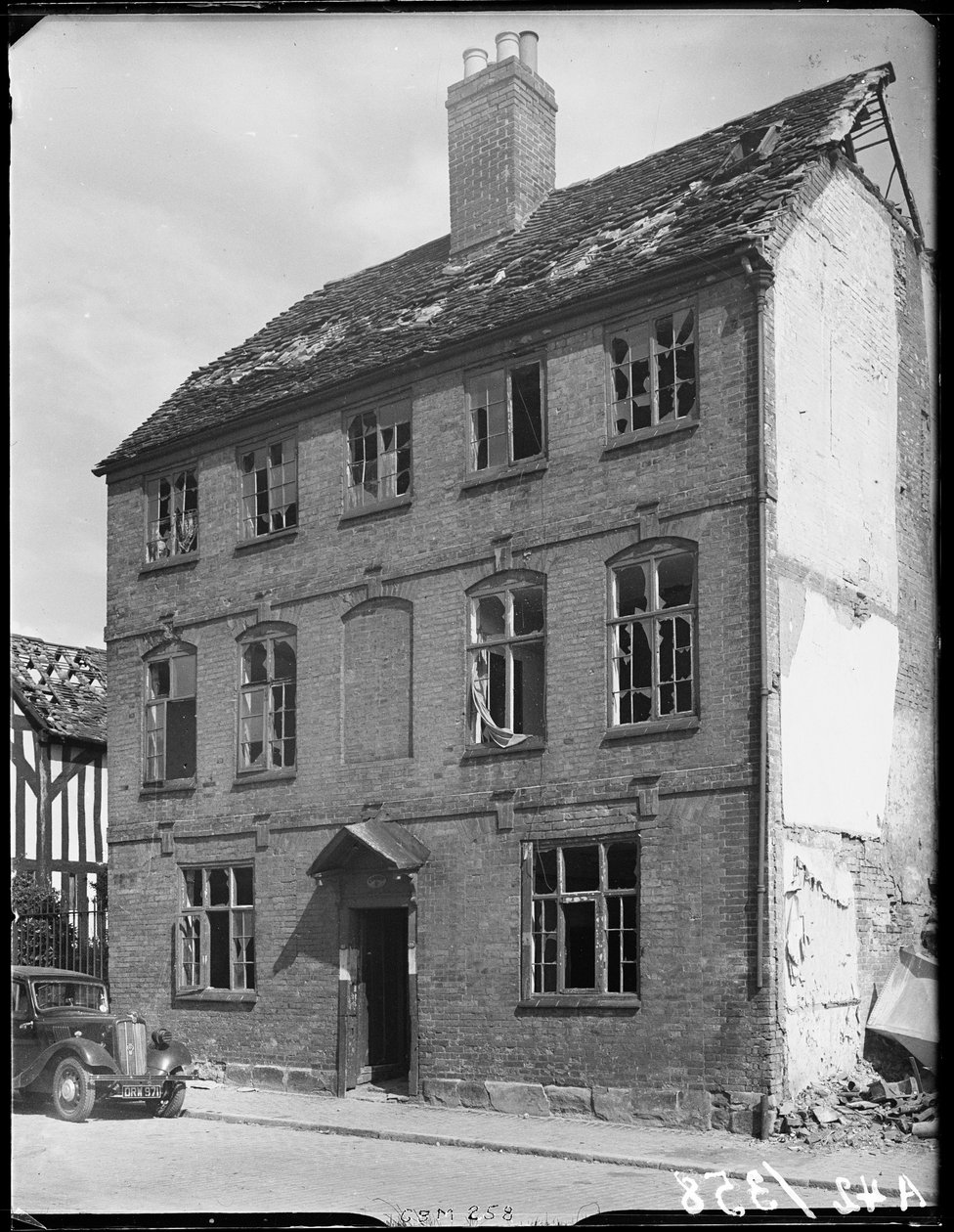 27-28 Greyfriars Lane, Coventry, Coventry, Coventry, 1941. alkotó: George Bernard Mason
