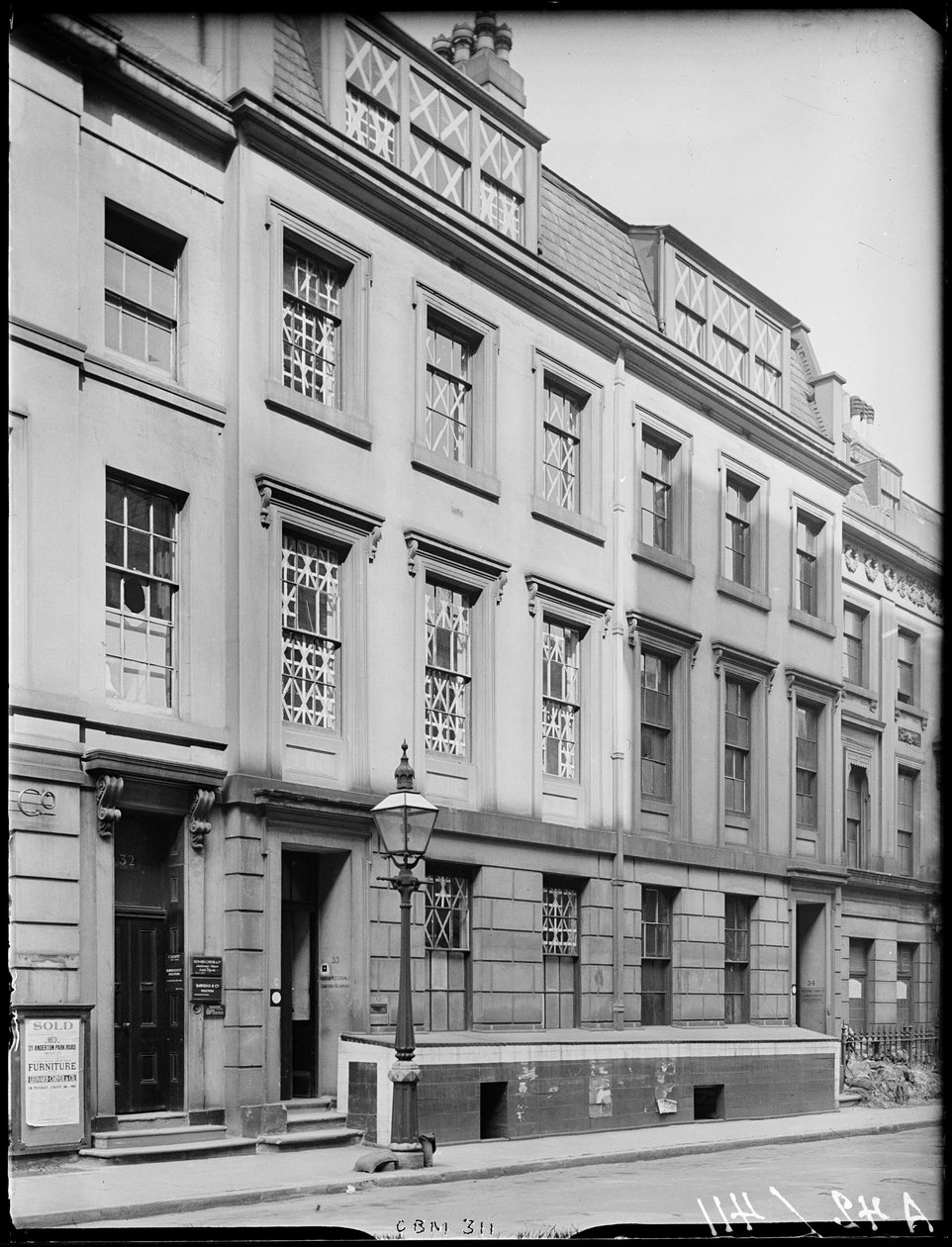 Waterloo Street 33-34, Birmingham, Birmingham, Birmingham, 1941. alkotó: George Bernard Mason