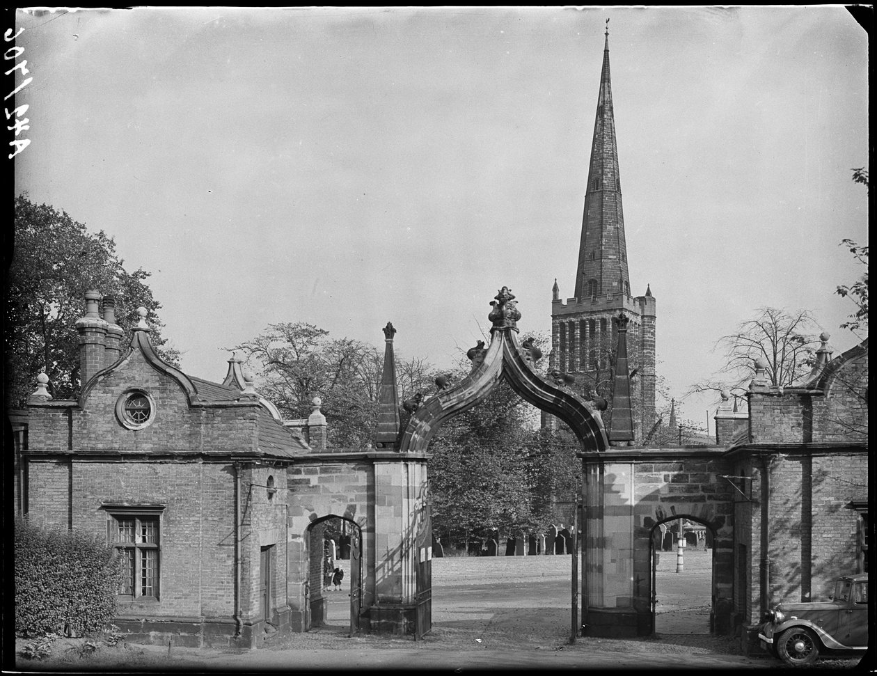 Aston Hall, Gateway, Witton Lane, Aston Park, Aston, Birmingham, 1941. alkotó: George Bernard Mason