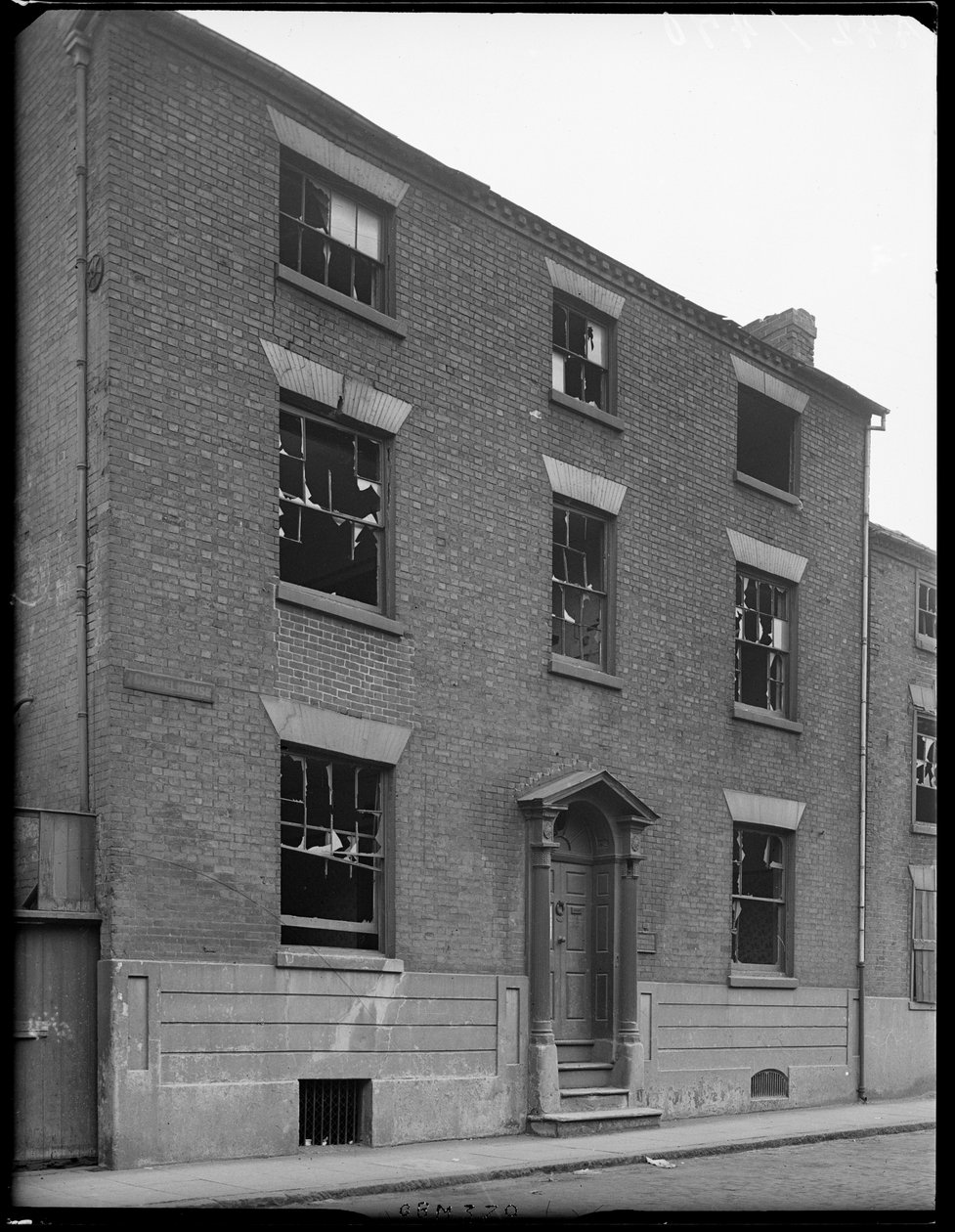 Chapel House, Chapel House Street, Deritend, Digbeth, Birmingham, 1941. alkotó: George Bernard Mason