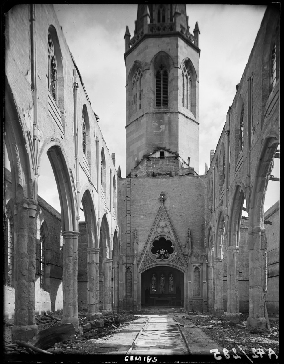 Christ Church, New Union Street, Coventry, 1941. alkotó: George Bernard Mason