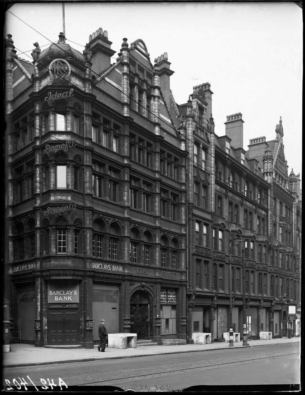 Coleridge Chambers, 175-177 Corporation Street, Birmingham, 1941. alkotó: George Bernard Mason