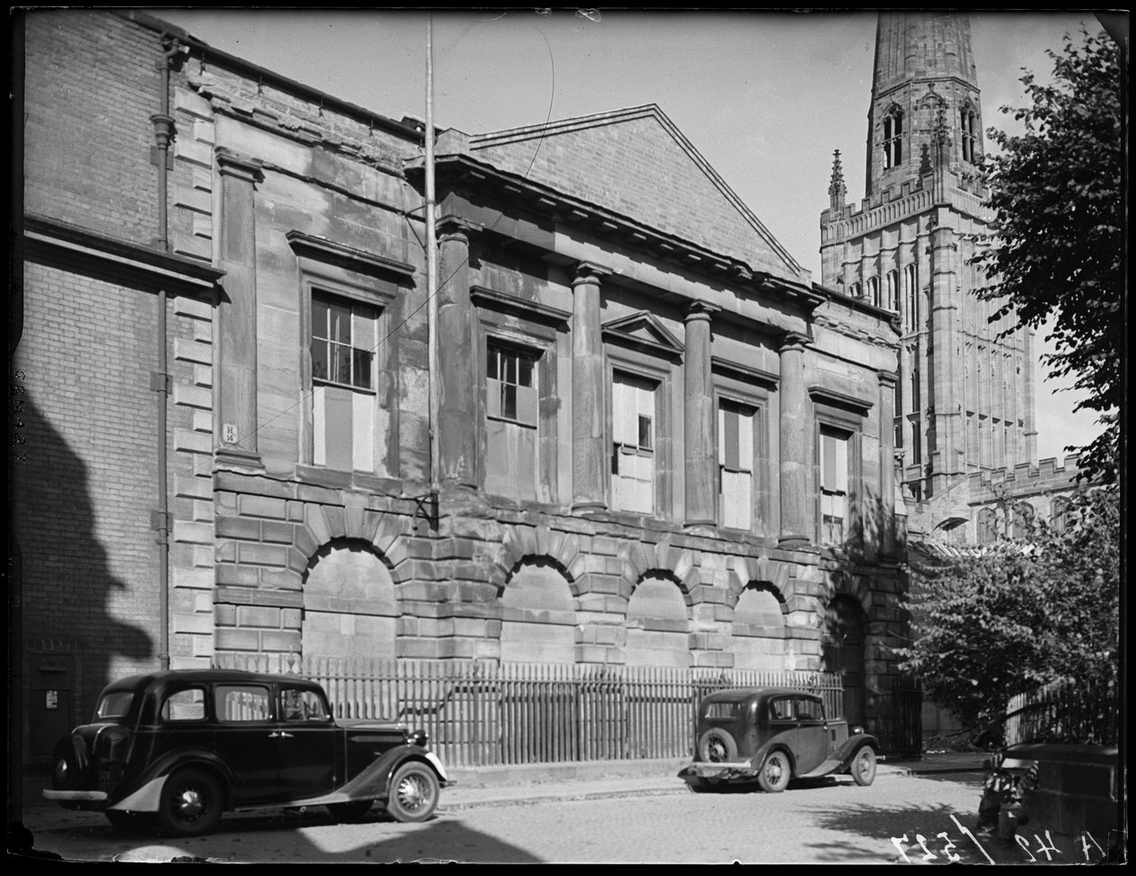 Megyeháza, Cuckoo Lane, Coventry, 1941. alkotó: George Bernard Mason
