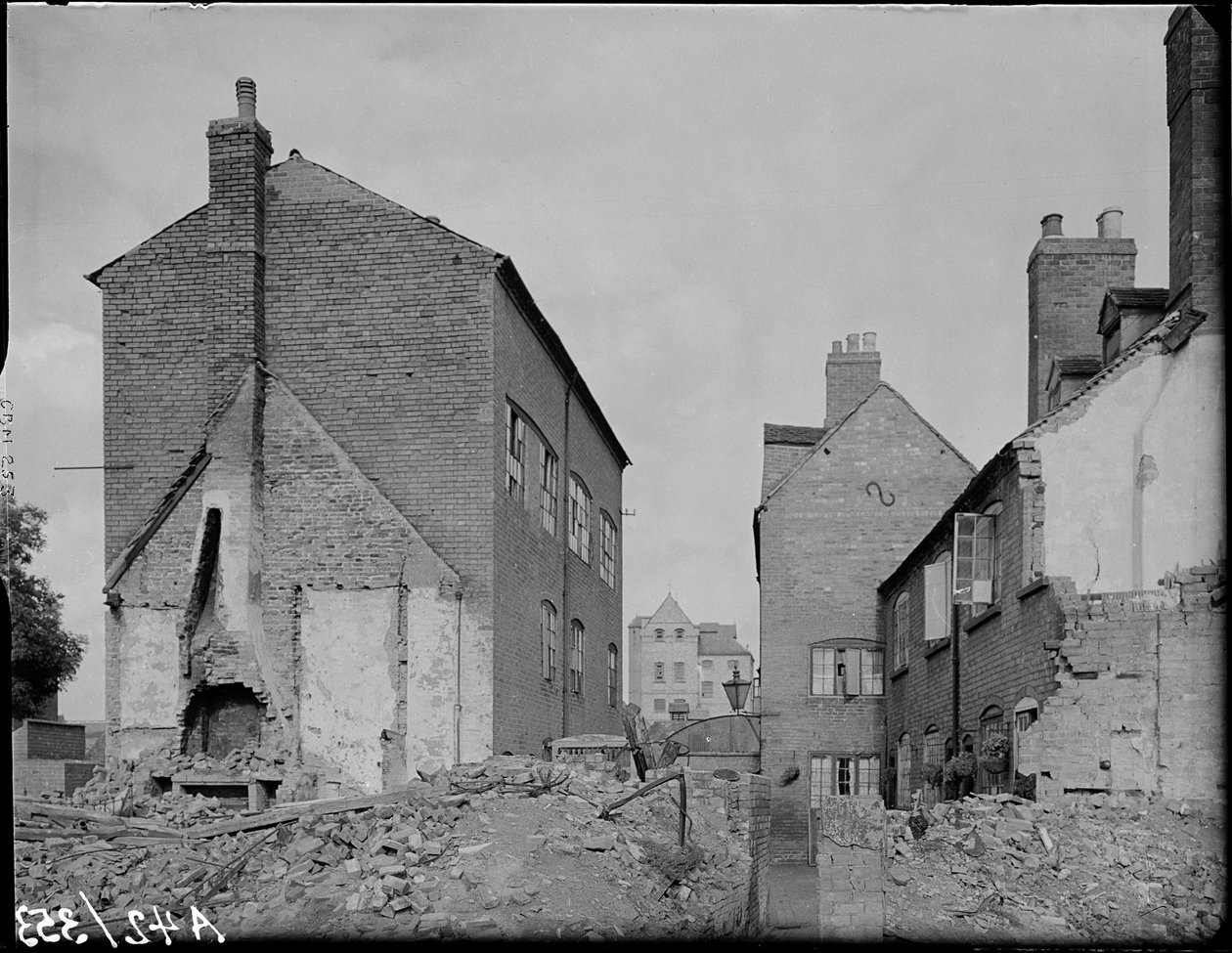 Court 16, Little Park Street, Coventry, 1941. alkotó: George Bernard Mason